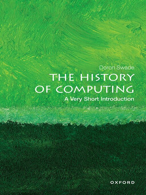 Title details for The History of Computing by Doron Swade - Available